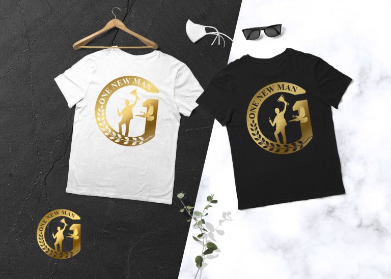 ออกแบบเสื้อ T-shirt one new man